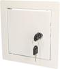 Ревизионный люк - KOTARBAU - 15 x 15 см - Металл - Белый - Легкий доступ