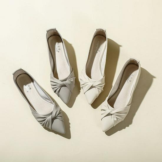 Женские осенние туфли-шлепанцы 2025 года на массивном каблуке с квадратным носком, украшенные жемчугом и с мягкой подошвой для ношения на улице