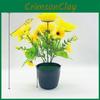 Simulated Sunflower Artificial Artificial Flower Potted Decoration Interior