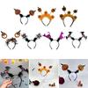 Scary Headband Glittering Bat/CatHairband Costume Headwear RaveParty Props Head Decoration Unisex Headgear