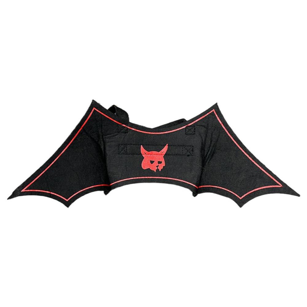 Felt Cloth Halloween Cat Costume Adjustable Soft Cats Bat Wing Polyester Cosplay Clothes Halloween Party Supplies