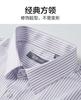 Pure Cotton Stripes Men's Business Casual Breathable Short Sleeve Shirt