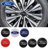 Автонаклейка Ford 4 шт. 56/60/65 мм Автостайлинг Наклейки на центральные колпачки ступиц Колеса Значок Для Ford Focus Fiesta Mondeo Fusion Explorer E