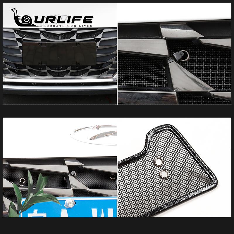 Для Hyundai Elantra Avante 2022 CN7 Стайлинг кузова автомобиля Решетка радиатора Сетка для защиты от насекомых Накладка Передняя защита от насекомых