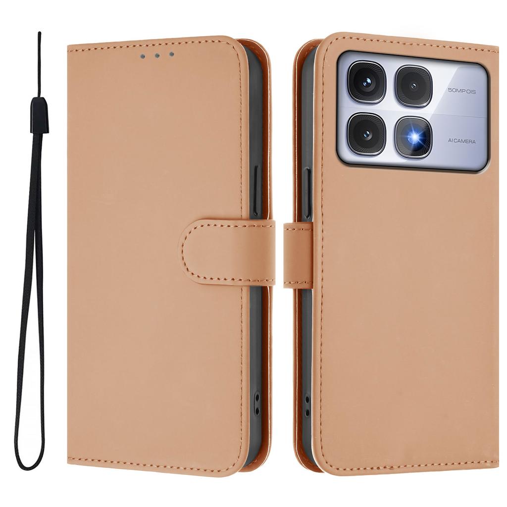 Magnetic Leather Flip Wallet Case for Redmi K70/K60/K50 Ultra/K40 & A5/A3/A1 | Premium Card Slot Back Phone Cover