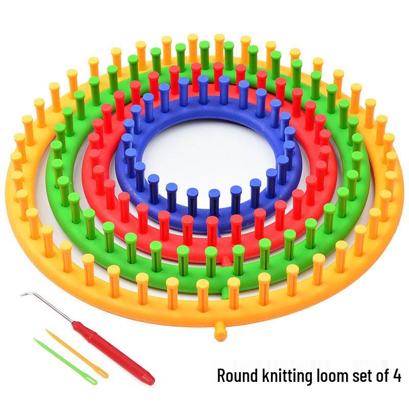 Набор для начинающего вязальщика: Инструменты для шарфа, шапки, свитера и пледа