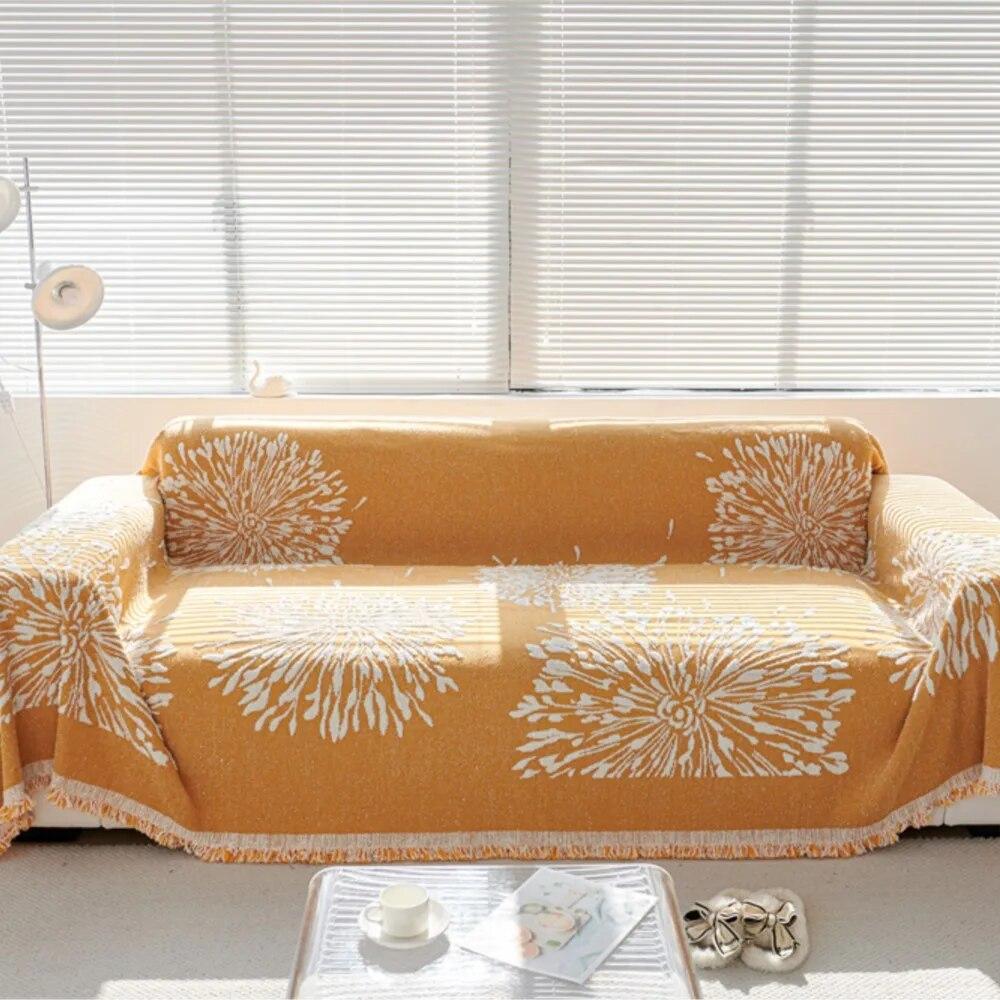 Роскошный чехол для дивана, шерстяная пряжа, диванное полотенце, одеяло, чехол для дивана, простой чехол для дивана с защитой от кошачьих царапин для гостиной, 1/2/3/4 места