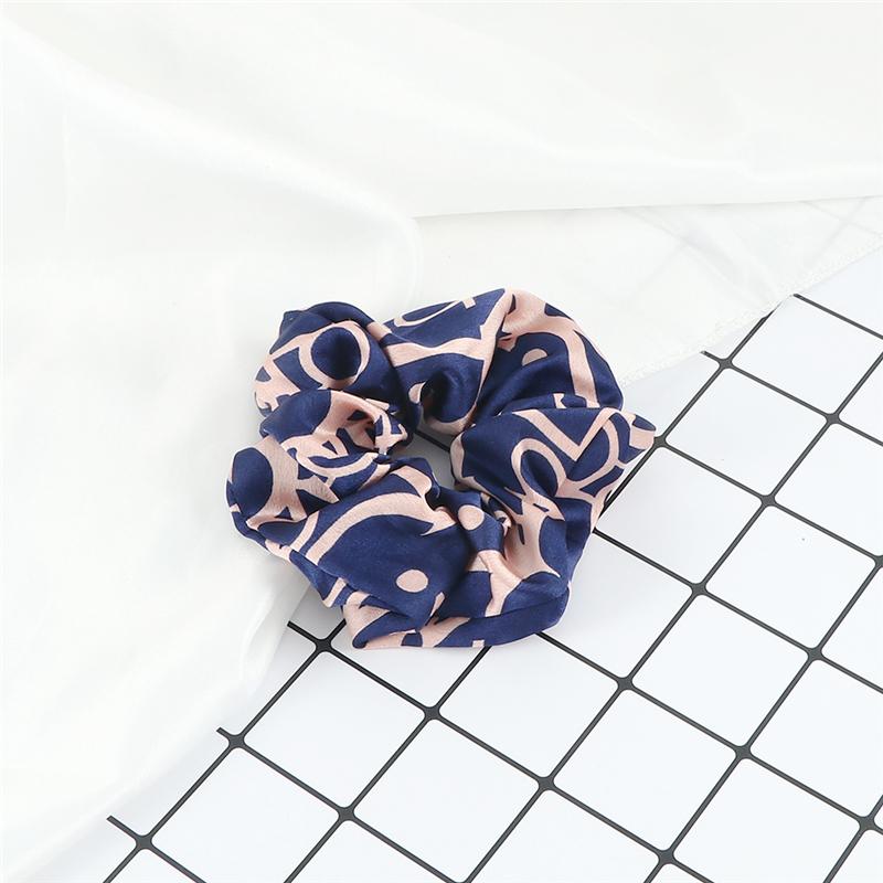 60 Styles Women Girls Satin Scrunchie Candy Color Hair Ties Rope Elastic Fashion Hair Bands Vintage Simple Hair Accessories Gift