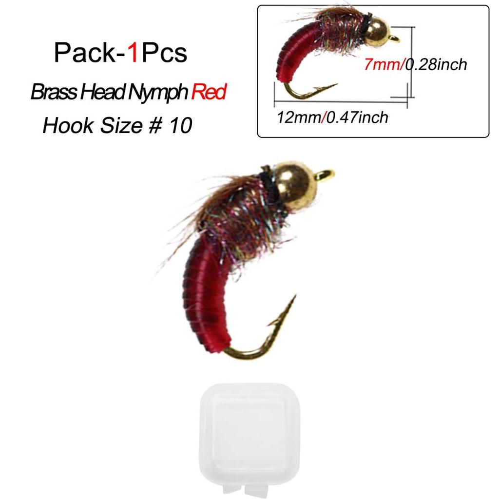 1/3 шт., мушки для рыбалки, латунная голова с бусинами, быстрая сикинговая нимфа, скад, червь, червь, ручейник, куколка, поддельные насекомые, приманки для рыбалки нахлыстом