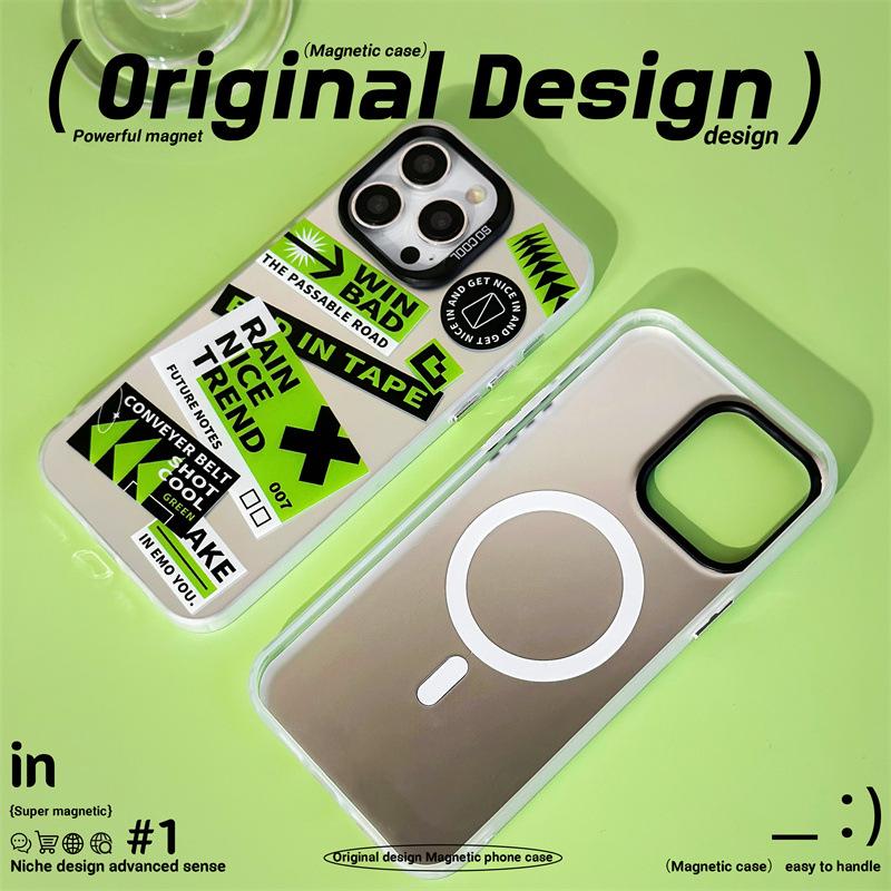 Чехол Zhitai Magnetic Frosted Laser для iPhone 15 Pro/14/13 и Huawei Mate 60 Pro