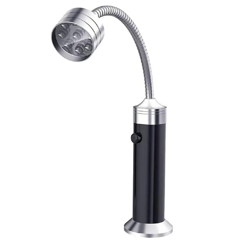 Магнитный уличный гриль для барбекю, светодиодные фонари для гриля, регулируемые гибкие светодиодные фонари на 360 градусов, термостойкие фонари на гибкой стойке