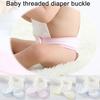 Baby Nappy Cloth Diaper Buckle Fasteners Changing Nappies Fixed Belt Supplies
