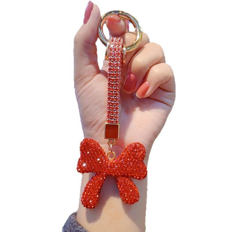Jewelry Keyring Butterfly Bow With Crystals For Couples And Anniversary Gifts