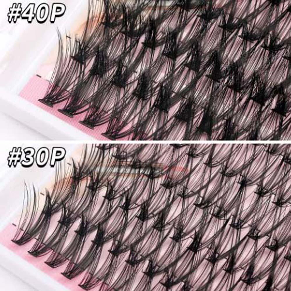 DIY C Curl False Eyelashes 8-16mm Eyelashes Extensions Individual Cluster Eyelashes Cosplay Party