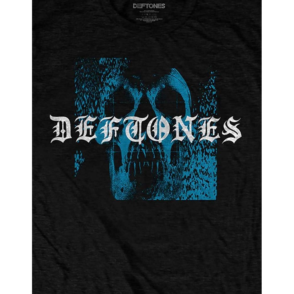Deftones Unisex Adult Skull T-Shirt