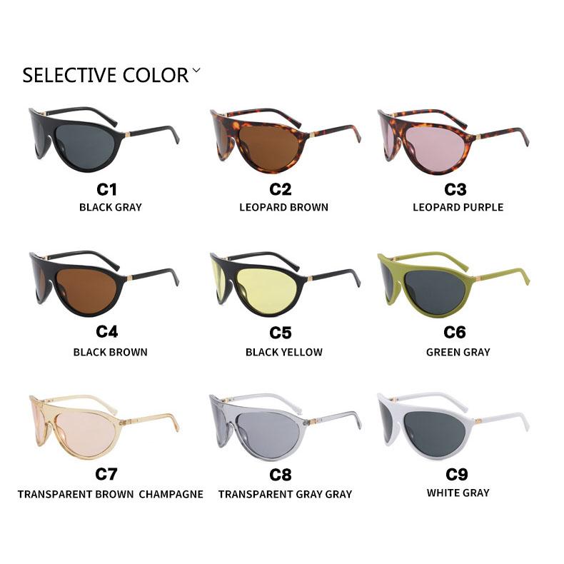 Персонализированные солнцезащитные очки с большой оправой, новые солнцезащитные очки для отдыха на открытом воздухе