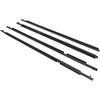4Pcs/Set Car Window Seals Strips Fit For Toyota SCION XB 2007-2015 75720-12820 Car Glass Waterproof Black Rubber Sealing Strips