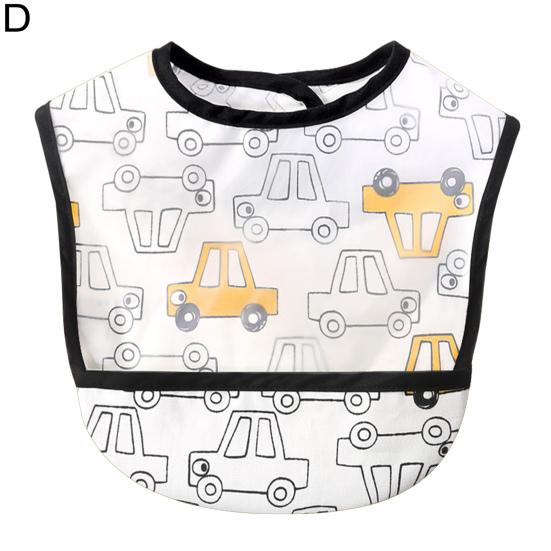 Детские регулируемый вырез горловины водонепроницаемый мягкий нагрудник для кормления фартук для ловли еды