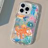 Красочный подводный чехол для телефона для iPhone 17 Pro Max 16 13 11 15 12 14 Plus Air 16E 17E Роскошный жесткий пластиковый чехол с рисунком рыбы