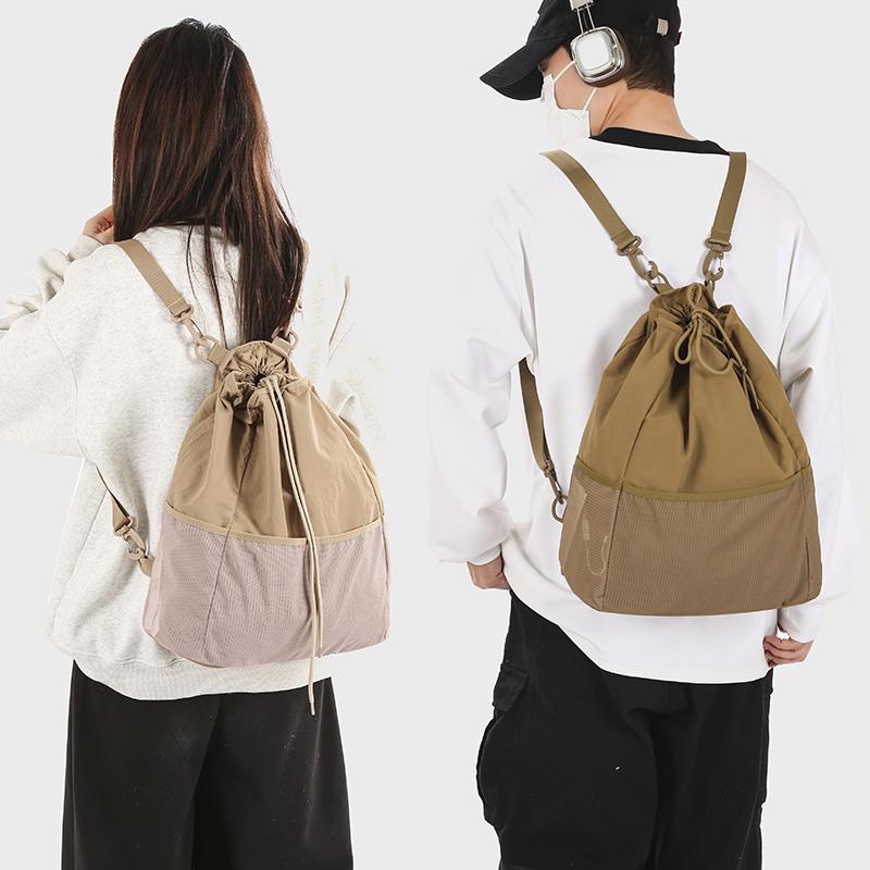 Унисекс цветной рюкзак спортивный рюкзак школьный рюкзак со шнурком