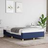 VidaXL Bed Frames Without Mattress Blue 120x190 Cm Fabric 3269644