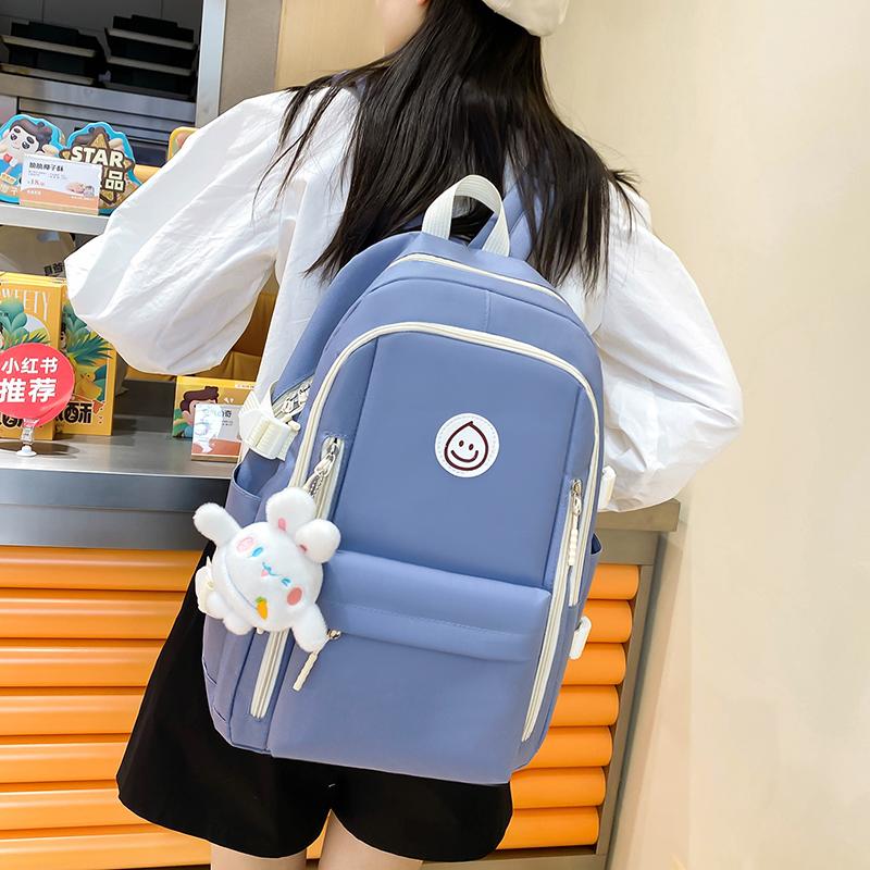 Рюкзак большой емкости для школьников средней школы, повседневный рюкзак