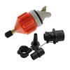  Inflatable Boat Air Pump Air Valve Adapter Kit Paddleboard Air Nozzle Multifunctional Conversion Head Air Adapter With 4 Air Valve Nozzles