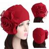 Король Эластичная Повязка на Голову Шапочка Тюрбан Эластичная Химиотерапевтическая Шапка Мусульманский Хиджаб Обёртывание для Волос Цветок Размер Шляпа