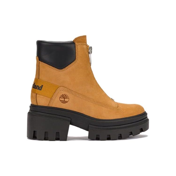 Timberland Everleigh Дышащие прочные удобные высокие уличные ботинки женские ботинки желтые A5YHM