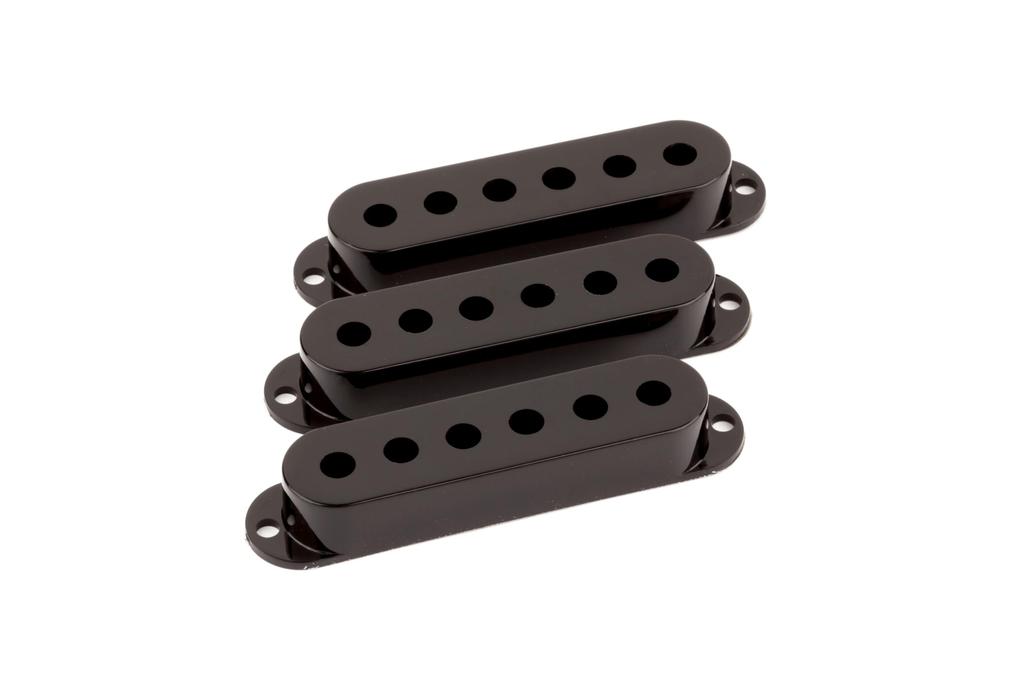 Fender Pickup Black Stratocaster® Covers,