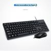 Youshi Wired Keyboard and Mouse Combo with Mouse Pad