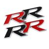 Metal Car Front Hood Grille Decal Trunk Badge RR Logo Sticker Accessories