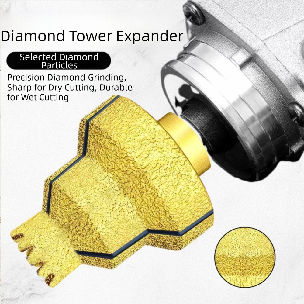 Stepped Design Milling Tile Multi Size Masonry Drilling Crowns Tile Glass Granites