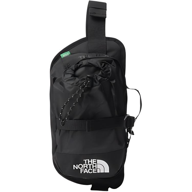 The North Face Логотип Нейлоновая поясная сумка Regular Унисекс Пара Унисекс поясная сумка Черный NN2HP01A