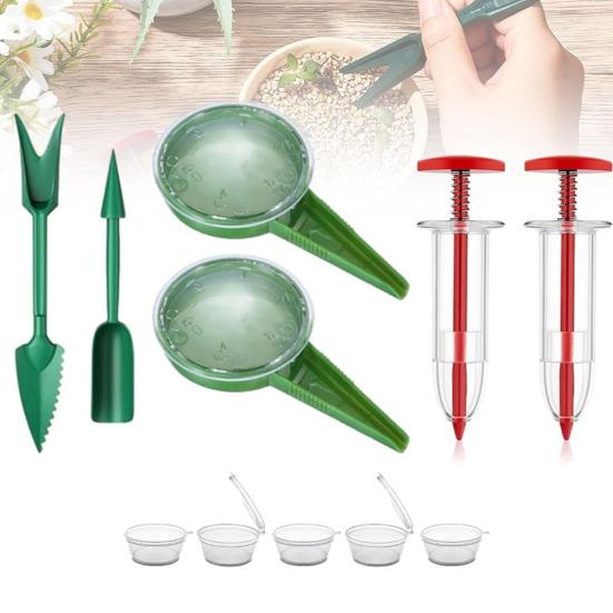 Мини-разбрасыватель семян, ручной посевной дозатор семян, ручная сеялка для мелких семян, пересадка, посадка