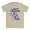 Raccoon Barely Tolerable T Shirts Men Cotton Fashion T-Shirt Crew Neck Tee Shirt Short Sleeve Tops Gift Idea