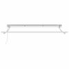 Retractable Awning Frame Cream 250 x 200 cm Polyester with PU Coating