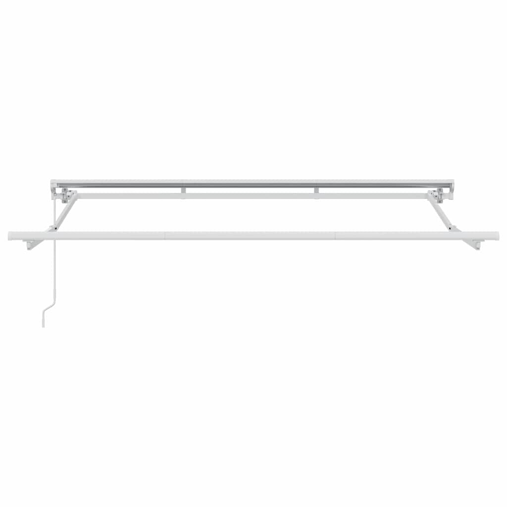 Retractable Awning Frame Cream 250 x 200 cm Polyester with PU Coating