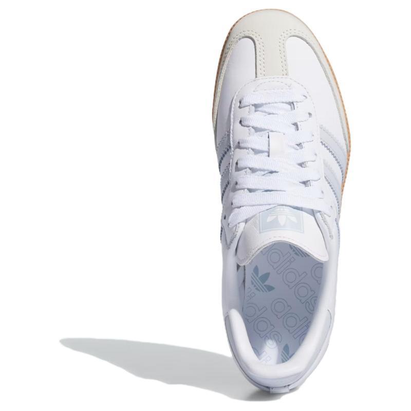Adidas Женские кроссовки Samba OG Белый Гало Голубой Резина IE0877