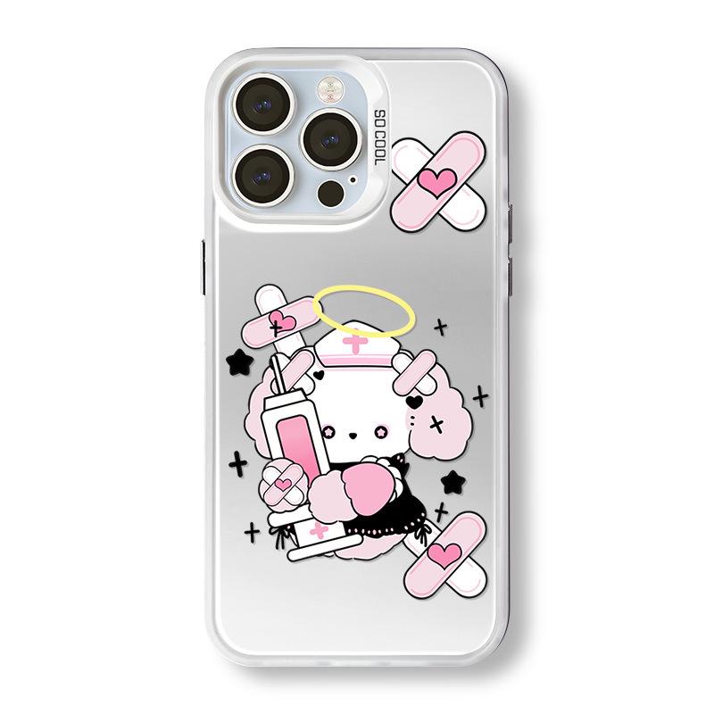 Чехол для телефона с матовым лазерным покрытием и браслетом, совместим с Huawei Mate60Pro, Apple 16 и iPhone 14/15Pro.