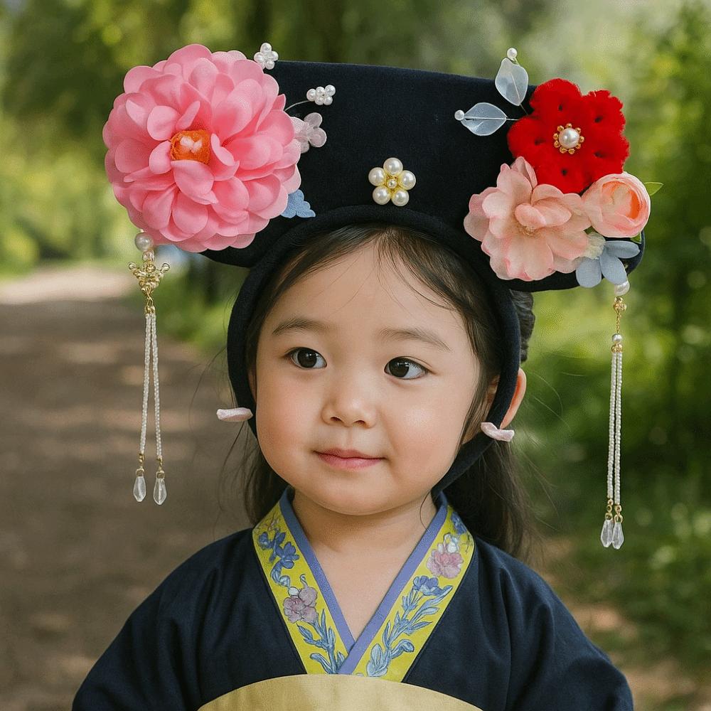 Non-slip Hanfu Headband Traditional Pearl Headband Ancient Style Hair Hoop  Cheongsam Dress