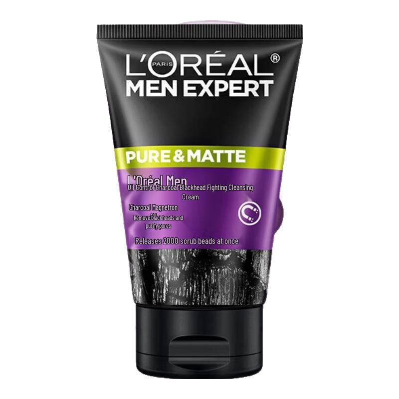 L'Oréal Men Expert Очищающее средство с углем против черных точек