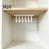 Container Lid Stand 5/10 Slot Kitchen Cabinet Organizer, Multi-Slot Hanging Organizer for Food Vertical Divider Lids, Space Saving Under-Shelf