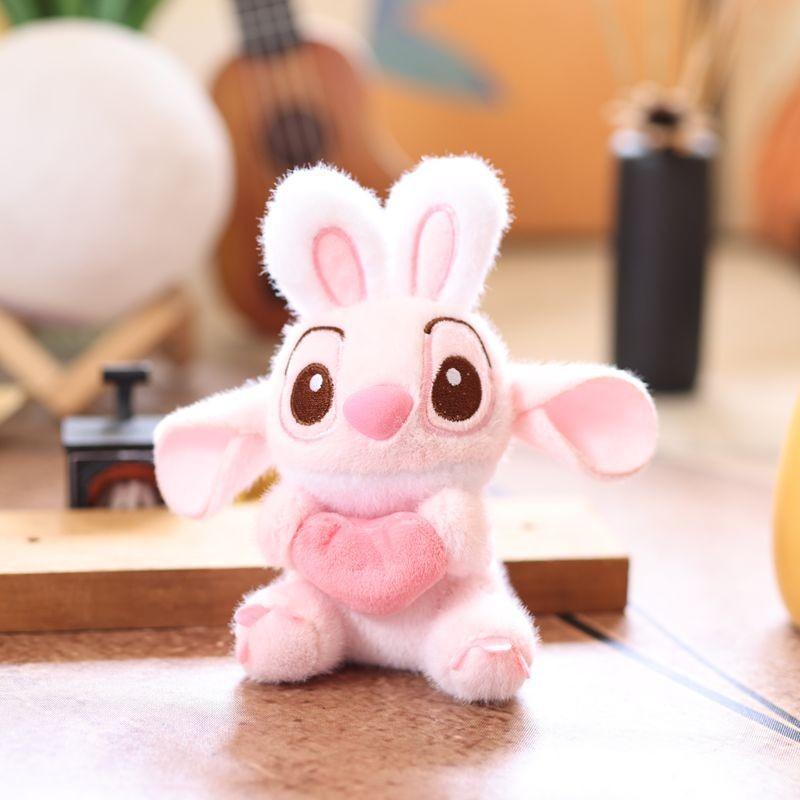 Rabbit Plush Ears Pendant Bag Hanging Decoration Keychain Toy Gift Doll