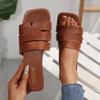 Fashion Summer New Women Slippers Flat Bottom Non-slip Outdoor Open Toe Beach Female Sandals Sexy Fashion Designer Shoes Slides Woman