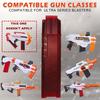 Магазин для мягких дротиков BOROLA для Nerf Ultra, клипса для быстрой перезарядки и набор из 18-зарядной серии, (красный черный, 2)