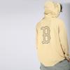 New MLB Old Flower Sweatshirts Unisex Beige Yellow 3AHDM0114-43BGS