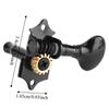 8PCS Fish Tail Design 4 Strings Tuning Pegs Metal Ukulele Parts Musical Instrument Parts  Guitar