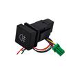 12V Car Push Switch Blue Led Light Bar On-Off Button for Isuzu MU-X (07/2021-up) D-Max/Mazda BT50 (October 2020+) Switch Gear