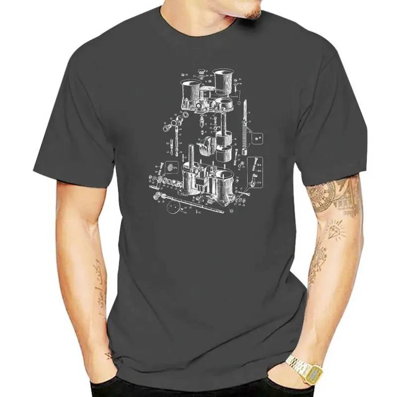 CafePress Weber Carburetor Diagram Dark T Shirt 100 Cotton TShirt 178363311